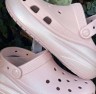 Крокс Классік Краш Клог Пудра-Рожеві Crocs Crush Shimmer Clog Pink Clay