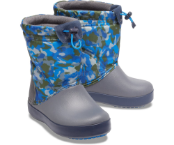 Крокс сапоги непромокаемые детские  Crocs Crocband LodgePoint Snow Boots 