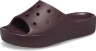 Крокс Класік Шльопанці Платформа Бордові Crocs Classic Platform Slide Dark Cherry