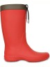 Крокс Чоботи Гумові Жіночі Червоні від Дощу Crocs Womens Freesail Rain Boot Flame Red