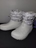 Зимові Чоботи Жіночі Сірі Crocs Classic Neo Puff Luxe Almost White / Light Grey