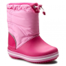 Сапоги Крокс Розовые Crocs Crocband LodgePoint Snow Boots. Candy Pink/Party Pink