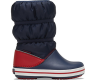Сапоги Крокс Нави Синие Crocs  Crocband Winter Boot Navy/Red