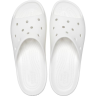Крокс Класік Шльопанці Платформа Білі Crocs Classic Platform Slide White