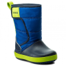Крокс Сапоги Синие Нави Crocs LodgePoint Snow Boots Blue Jean/Navy