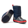 Сапоги Крокс Нави Синие с Красным Crocs LodgePoint Snow Boots Navy/Slate Grey