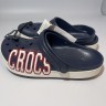 Крокс Крокбенд Клог Сині Наві Crocs Crocband Logo Clog Navy/White