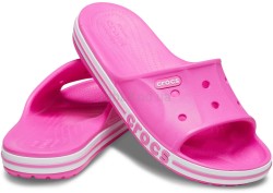 Крокс Слайд Баябенд Рожеві Crocs Bayaband Slide Electric Pink 