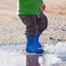 Крокс Дитячі Чоботи Від Дощу Сині Crocs Handle It Rain Bot Kids Cerulean Blue