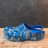 Крокс Бая Клог Принт Сині-Камуфляж Crocs Baya Seasonal Printed Clog Bright Cobalt / Multi