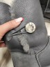 УГГ Жіночі Середні Жіночі Шкіряні Сірі з Камнем Сваровскі UGG Medium Grey Leather Svarovsky