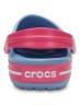 Крокс Крокбенд Клог Голубі з Рожевим Crocs Crocband Clog Chambray Blue/Paradise Pink