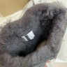 УГГ Жіночі Сірі Змійка Середні з Напиленям  UGG Australia Medium Suede Grey Sprey Zipper