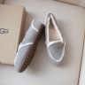 УГГ ЖІночі Мокасини Сірі з Хутром UGG Women's Hailey Loafer Grey