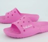 Крокс Слайд Рожеві капці Classic Crocs Slide Taffy Pink