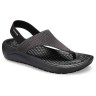 Крокс Лайтрайд Чорні Вьетнамки Сандалі Crocs™ Literide Mesh Flip Sandals Black/Black
