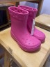 Крокс Класік Чоботи Гумові Жіночі Рожеві Crocs Classic Boot juice