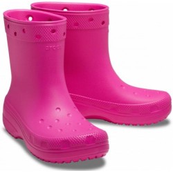 Крокс Класік Чоботи Гумові Жіночі Рожеві Crocs Classic Boot juice