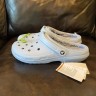 Крокс Класік Теплі з Хутром Голубі Crocs Classic Lined Clog Blue Calcite