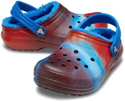 Крокс Класік Мульти Колір Дитячі Crocs Classic Lined Clog k Bright Cobalt Kids  
