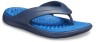 Крокс Вьетнамки Сині Crocs Reviva Flip Navy/Blue Jean