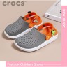 Крокс Лайтрайд Клог Дитячі Crocs Literide Kids Charcoal/White