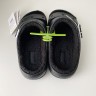 Крокс Классік Шльопанці Чорні з Хутром Crocs Classic  Cozzzy Black