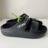 Крокс Классік Шльопанці Чорні з Хутром Crocs Classic  Cozzzy Black