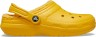 Крокс Класік Клог Жовті з Хутром Crocs Classic Lined Clog Yellow