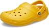 Крокс Класік Клог Жовті з Хутром Crocs Classic Lined Clog Yellow