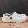 Крокс Бая Клог Білі З Хутром Crocs Baya Lined Clog White