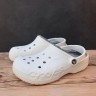 Крокс Бая Клог Білі З Хутром Crocs Baya Lined Clog White