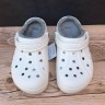 Крокс Бая Клог Білі З Хутром Crocs Baya Lined Clog White