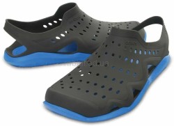Крокс Сандалі Аквашузи Графітові Crocs Swiftwater Wave Water Shoes Graphite/Ocean