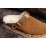 Угг Шльопанці Сандалі Руді (Рижі) Замшеві Ugg Goldenstar Clog Chestnut