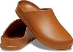 Крокс Слайд Гірчичні Crocs Dylan Clog Cognac