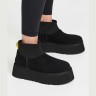 УГГ Платформа Міні Діппер Чорні UGG Platform Classic Mini Dipper black