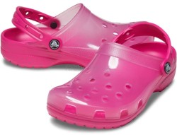 Крокс Классік Клог Прозорі з Рожевим Crocs Classic Translucent  Clog Candy Pink