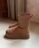 УГГ Платформа Діппер Помаранчеві UGG Platform Classic Dipper Chestnut Boots