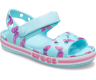 Крокс Сандалі Дитячі Голубі Crocs Bayaband Printed Sandal Ice Blue