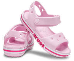 Крокс Баябенд Сандалі Дитячі Рожеві Crocs Bayaband Sandal Ballerina Pink/Candy Pink