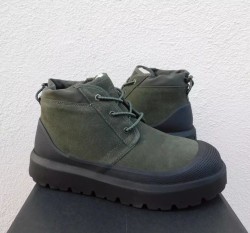 УГГ Чоботи Зимові Темно- Зелені Замш UGG Neumel Hybrid Forest Night