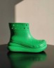 Крокс Краш Чоботи Гумові Жіночі Зелені Crocs Crush Rain Boot  Grass Green