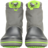 Cапоги Зимние Крокс Серые Сrocs Crocband LodgePoint Snow Boots Smoke/Graphite