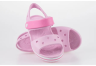 Крокс Крокбенд Сандалі Дитячі Рожеві Crocs Crocband Sandal Ballerina Pink