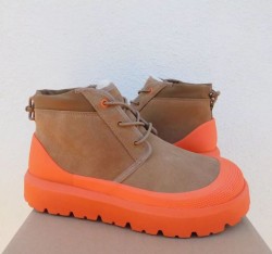 УГГ Чоботи Зимові Коричневі  Замш UGG Neumel Hybrid Chestnut/Orange