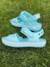 Крокс Крокбенд Сандалі Голубі Дитячі Crocs Crocband Sandal Ice Blue/White