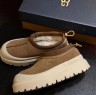 УГГ Сліппер Тасман Ультра Міні Руді Прорезинені Ugg Tasman Hybrid Chestnut/Beige