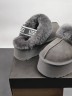 УГГ Сандалі Платформа Сірі Замша UGG Funkette Slippers Platform Grey