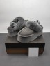 УГГ Сандалі Платформа Сірі Замша UGG Funkette Slippers Platform Grey